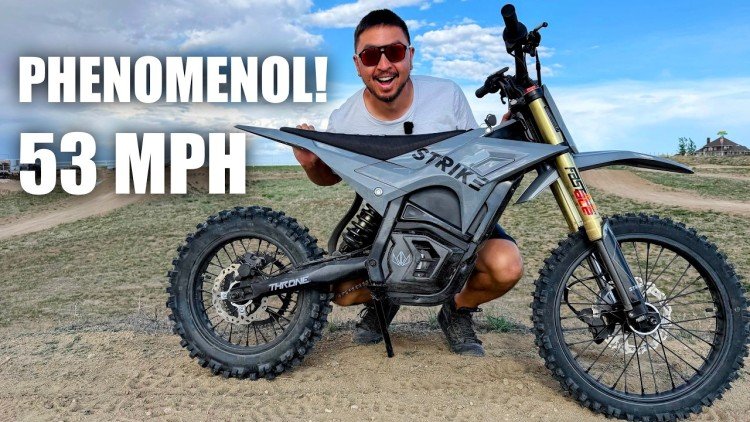 This 72V Electric Pit Bike Feels Like A CRF150: Strike Shadow SV2 Review