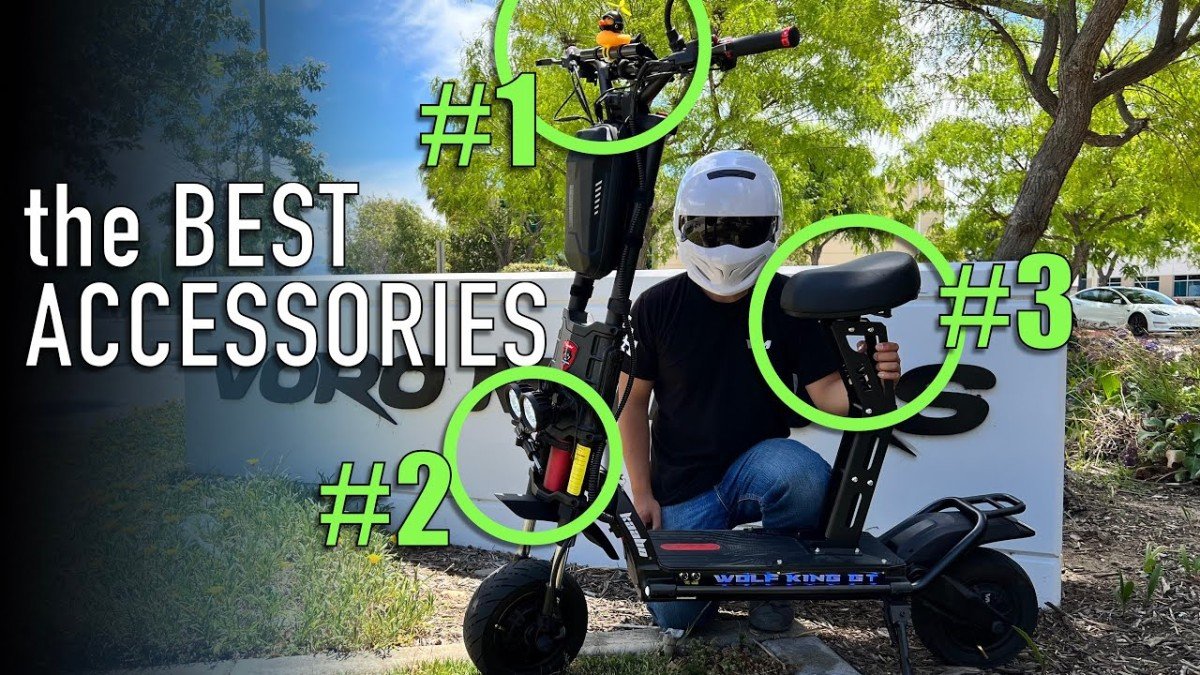 The Best Accessories For Electric Scooters