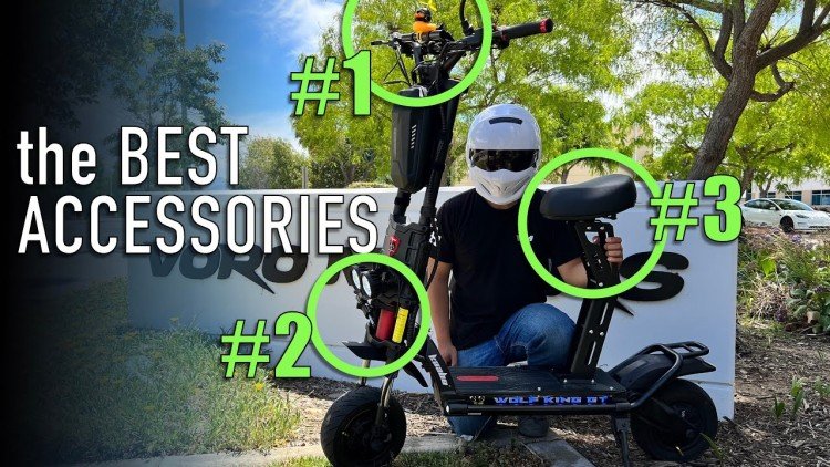 The Best Accessories For Electric Scooters