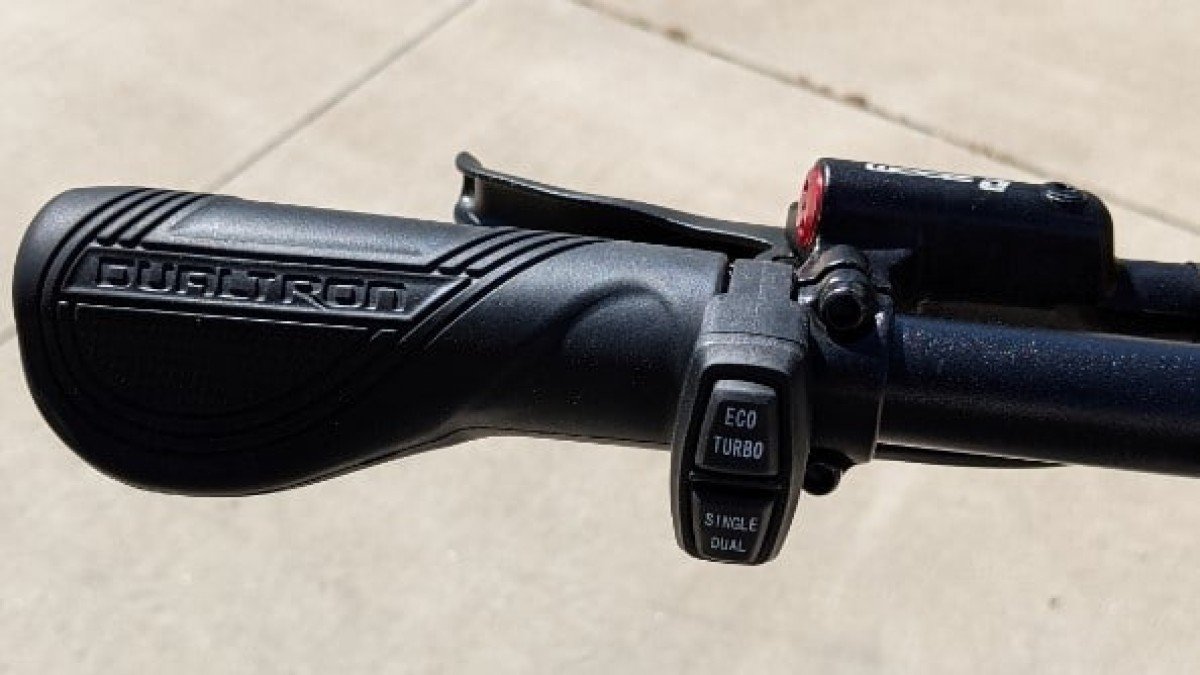 2021 Dualtron Victor Dualtron-Victor-Dual-Motor-and-Single-Motor-Button-and-ECO-and-Turbo-Button-with-no-horn