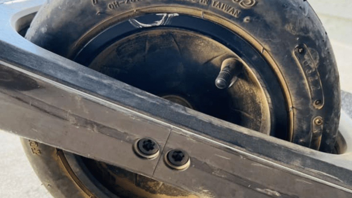 2023 Heybike Mars Onewheel-GT-rim-damage