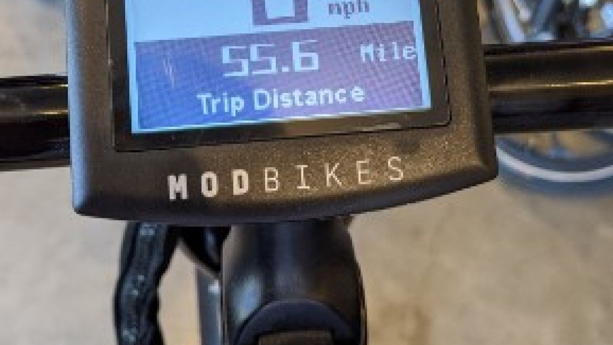 2021 Mod Bikes Mod Easy Mod-Easy-Black-And-White-Display