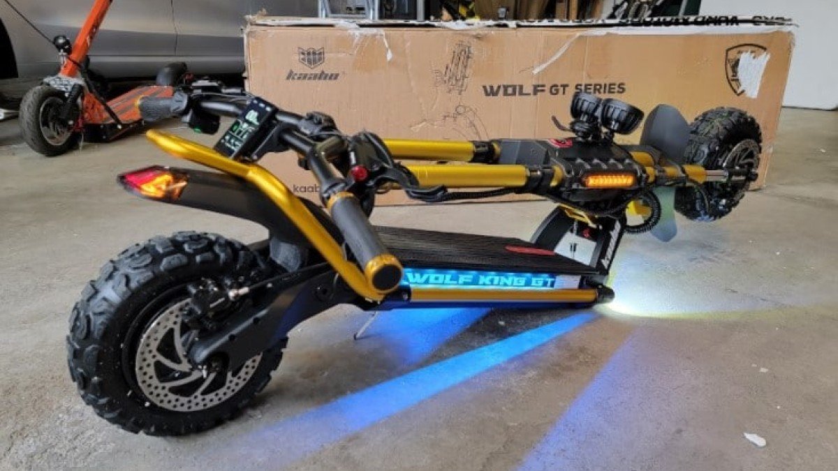 2021 Kaabo Wolf King GT Pro Electric Scooter