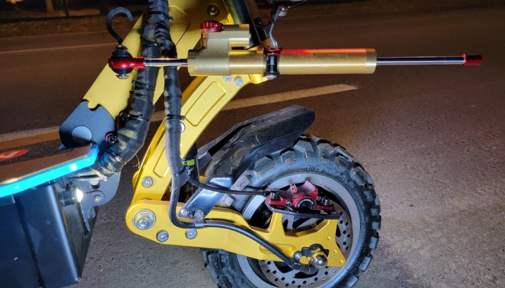 YUME-X11-Steering-Damper-Brake-Disc-Control-Arm-Front-Suspension-LED-Deck