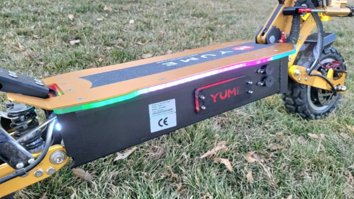 2021 YUME X11 YUME-X11-Slippery-Deck-with-Steering-Damper