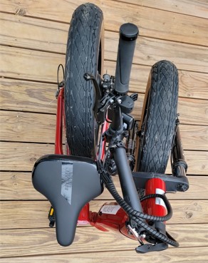 Aventon-Sinch-Step-Through-Foldable-Ebike-in-Campfire-Red-Compact-Fits-in-Trunk