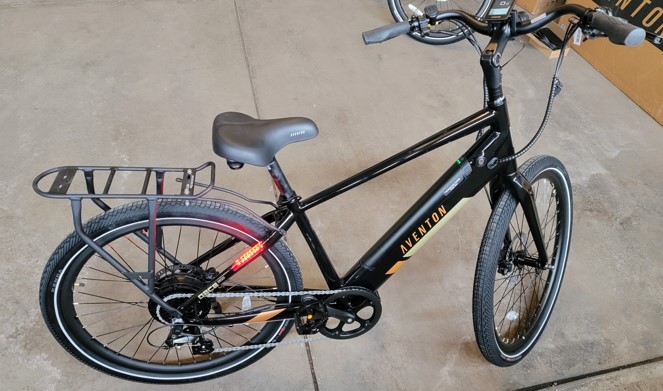 Aventon-Pace-500-Display-Tektro-Hydraulic-Brake-Lever-Midnight-Black-from-Side-Profile-compared-to-Old-One