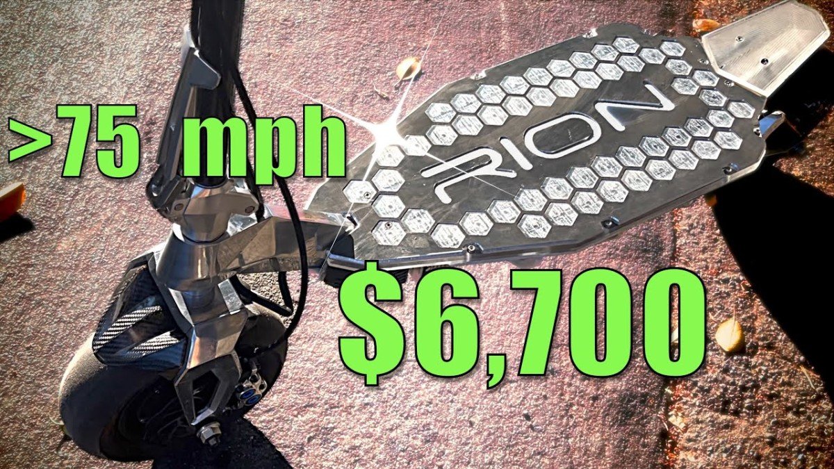 2022 Rion Apex deck speed price overlay