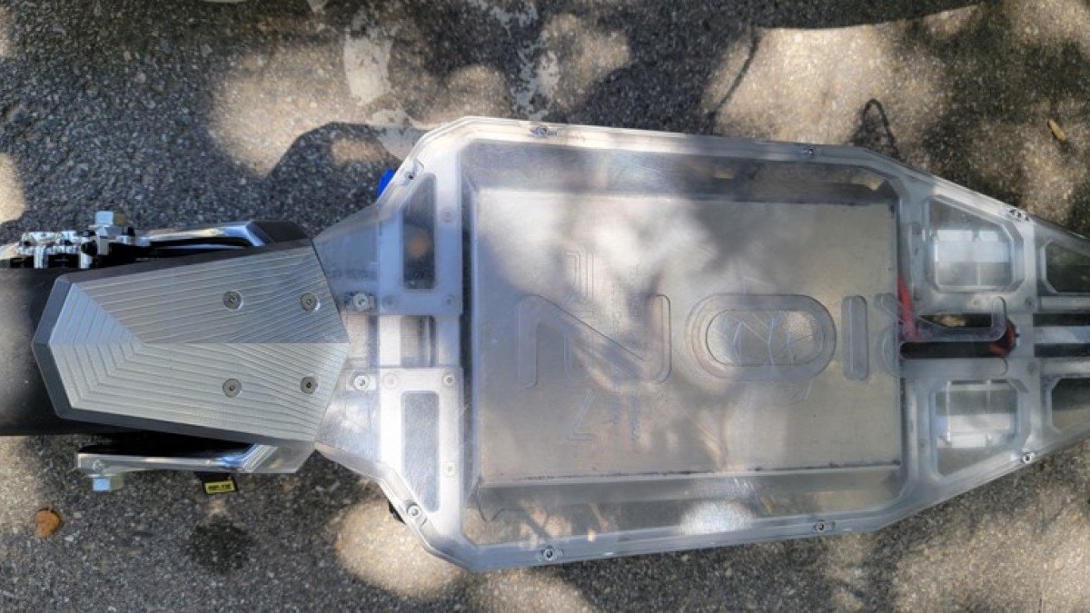 2022 Rion Apex chassis component underside view
