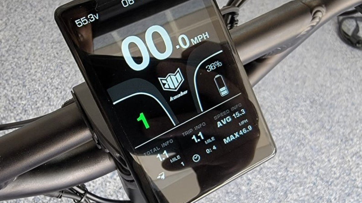 2022 Kaabo Mantis King GT Kaabo-Mantis-King-GT-TFT-LCD-Display