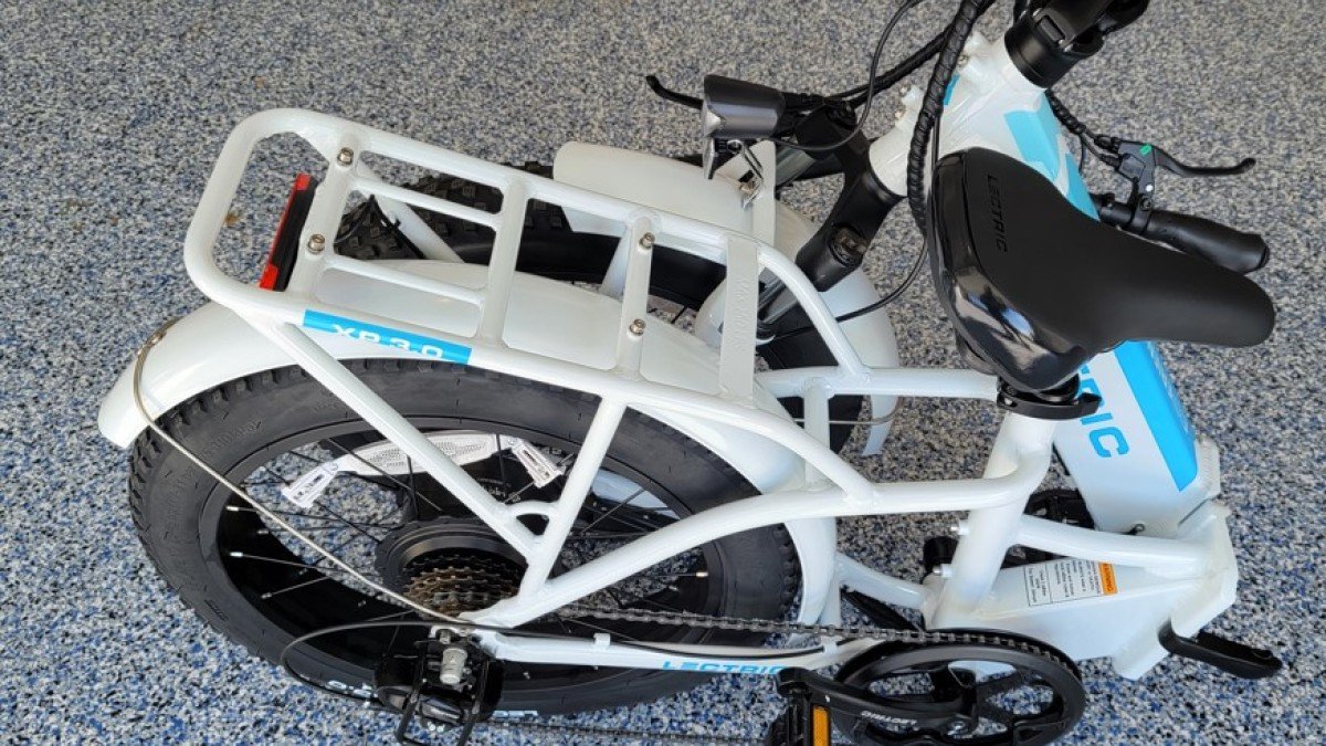 2023 Lectric XP 3.0 LECTRIC-XP-3.0-white-step-through-folded-from-the-side