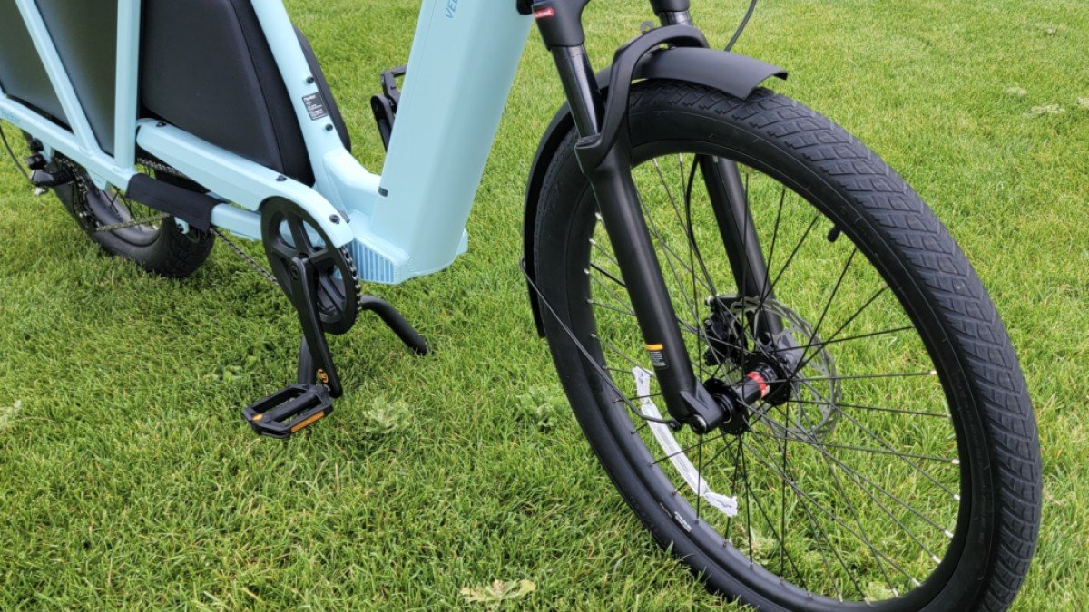 2024 Velotric Packer 1 Velotric-Packer-1-front-adjustable-80mm-hydraulic-suspension-1024x822
