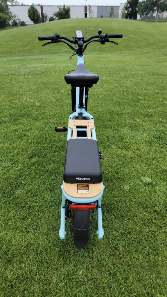 Velotric-Packer-1-rear-rack-with-seat-for-cargo-utility-575x1024