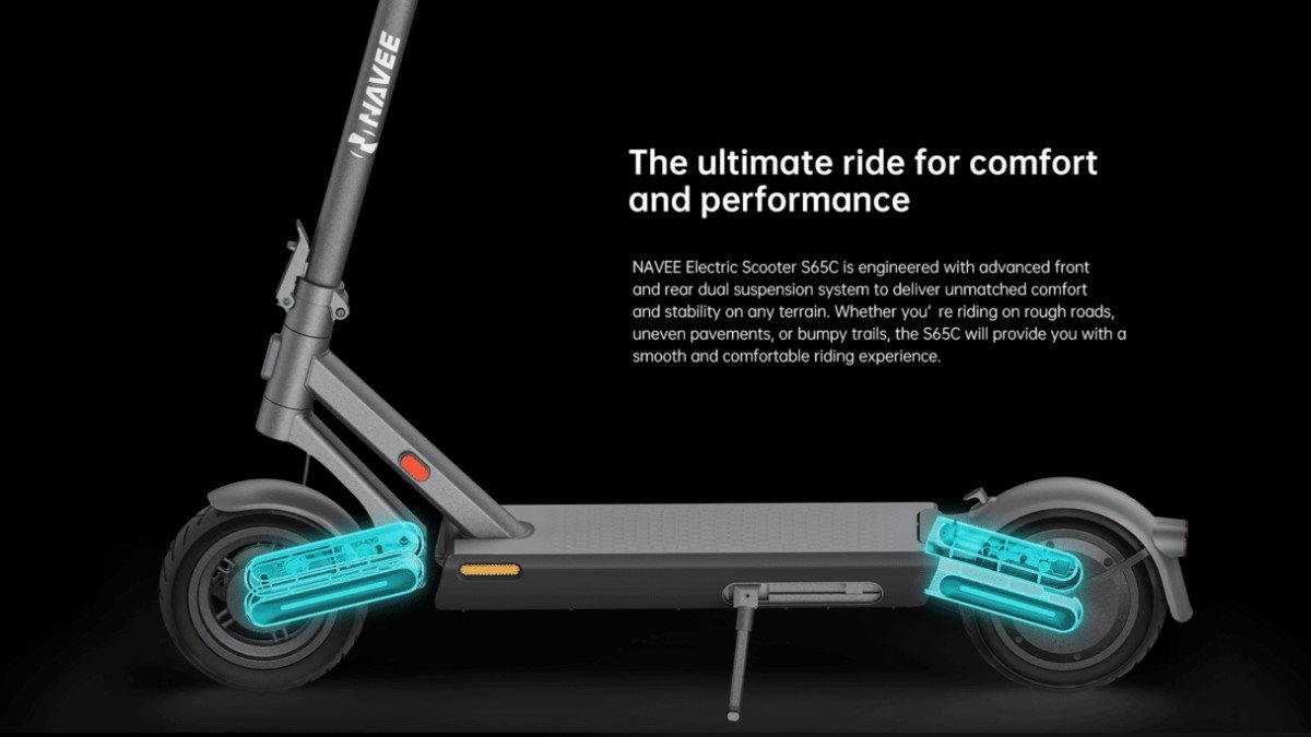  NAVEE S65C the-rugged-commuter-e-scooter-big-riders-will-love-navee-s65c-review-4