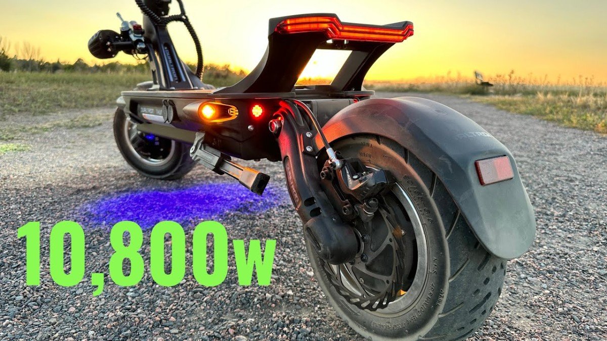 2023 Dualtron Thunder 3 rear motor glow