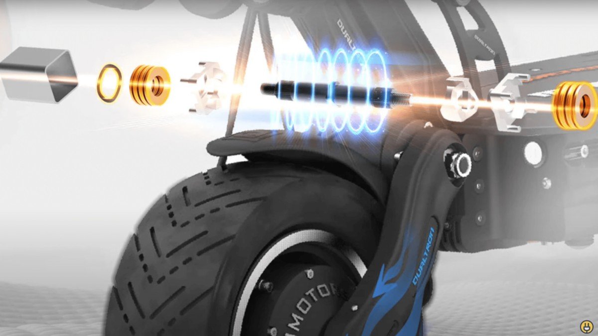 2023 Dualtron Thunder 3 motor heat diagram