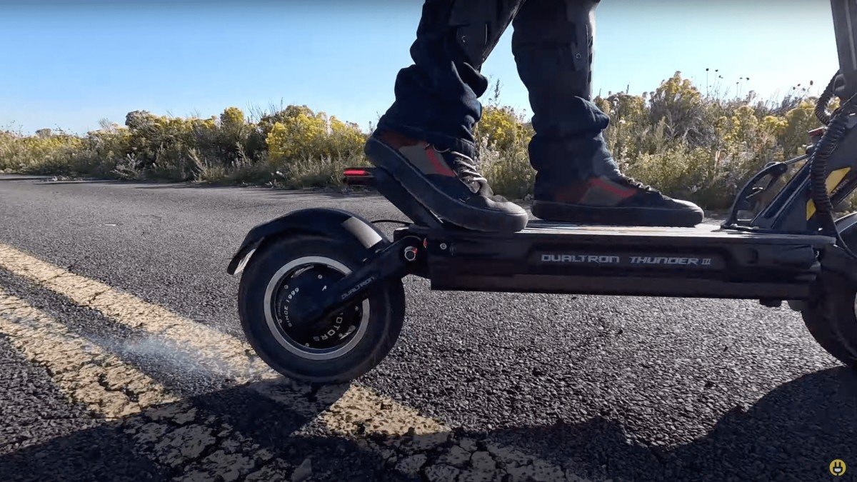 2023 Dualtron Thunder 3 rear suspension