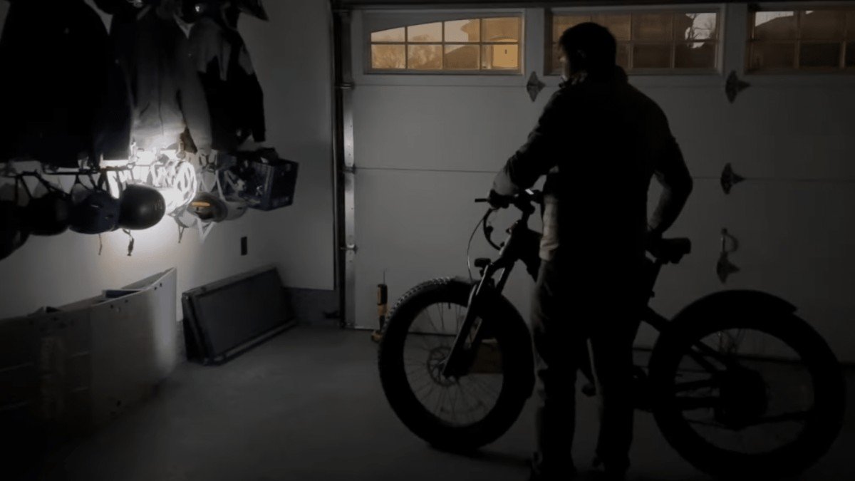2024 Mokwheel Obsidian person ebike garage