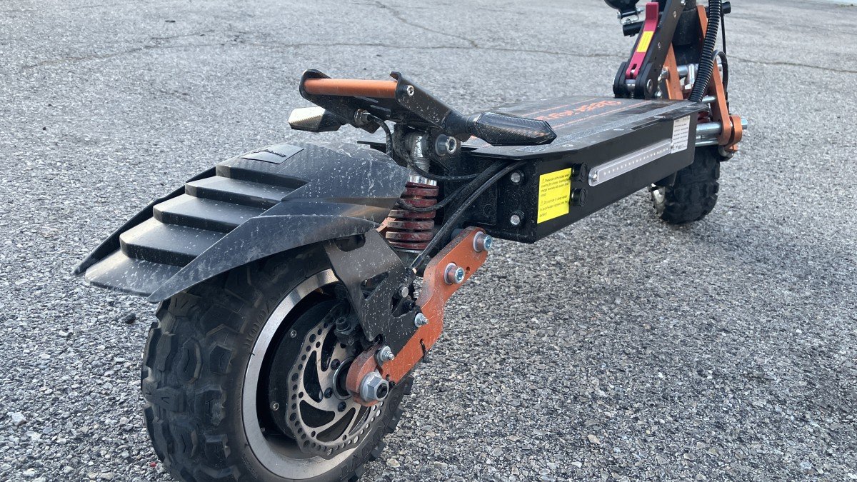 2023 Zondoo ZO01 Plus rear tire suspension