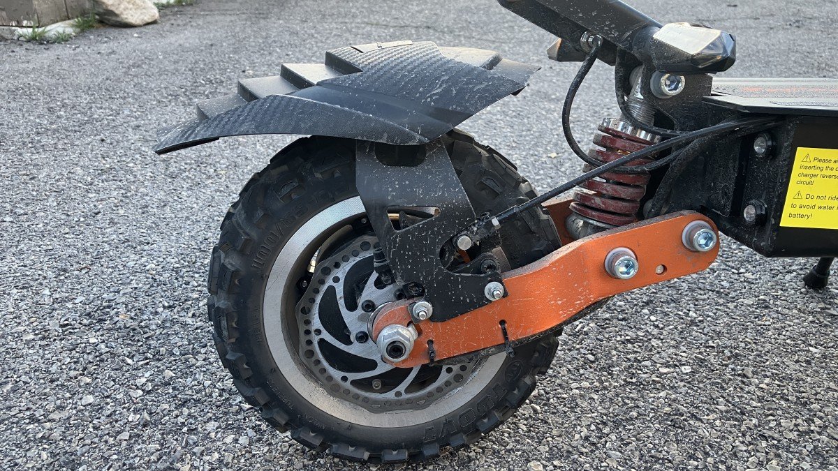 2023 Zondoo ZO01 Plus rear tire suspension