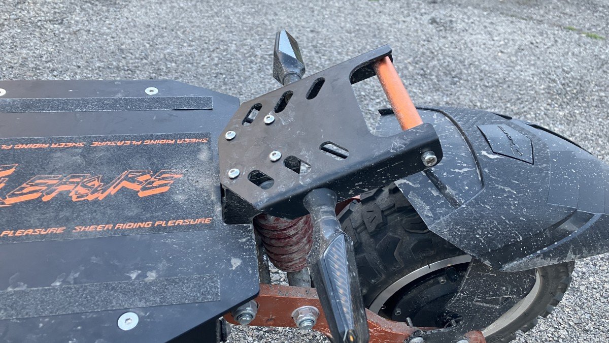 2023 Zondoo ZO01 Plus rear fender and motor