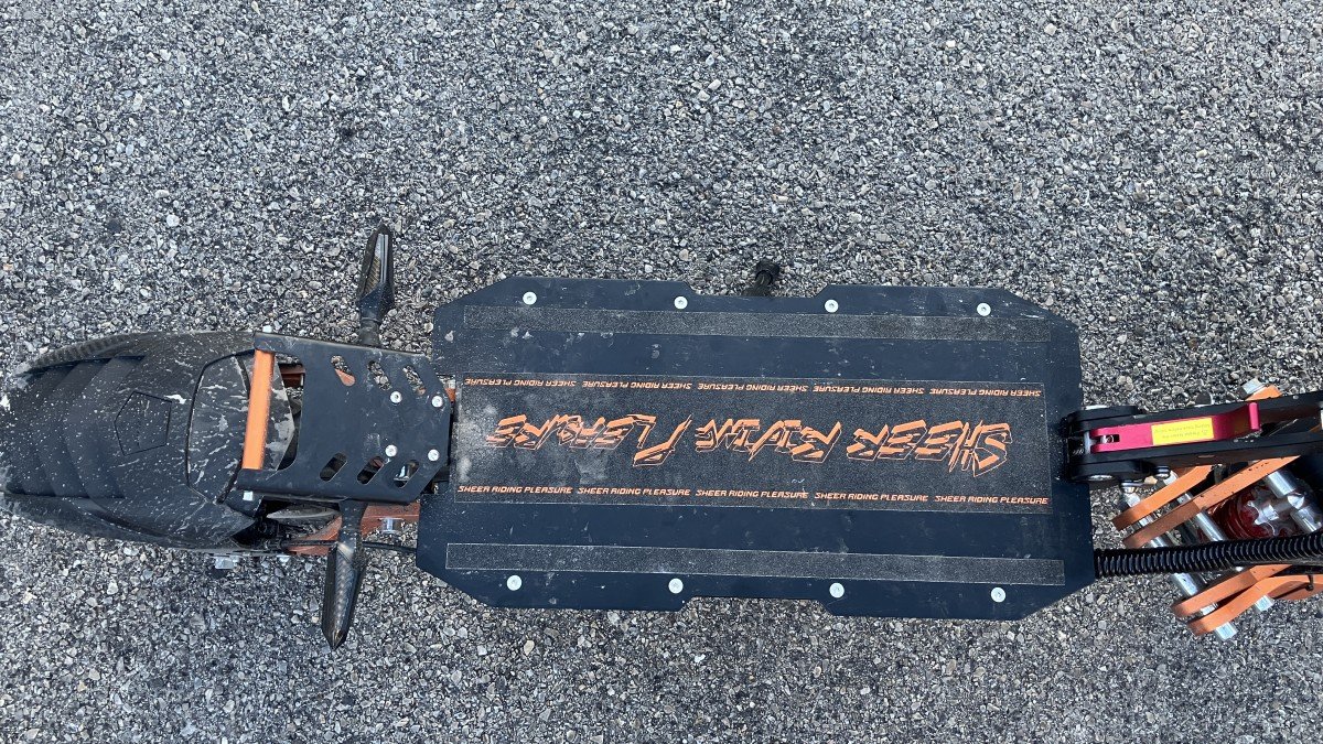 2023 Zondoo ZO01 Plus top deck grip tape