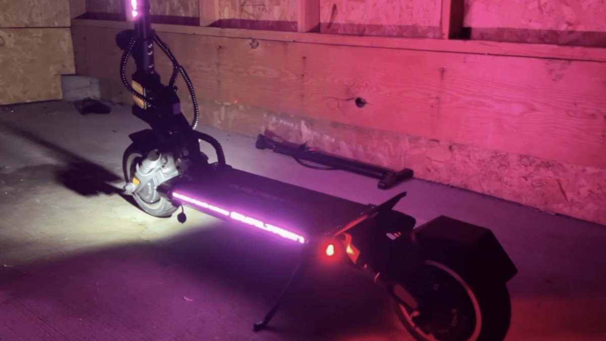 2024 Dualtron Mini Special Long Body rgb led deck lighting