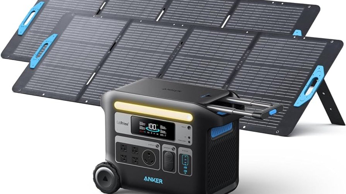 2023 Anker Solix F2000 Portable Solar Power Station
