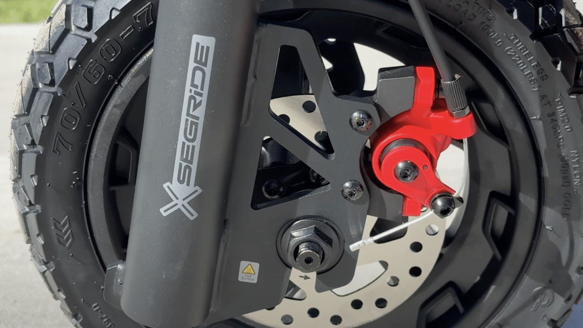 2024 Segway ZT3 Pro front disk brake