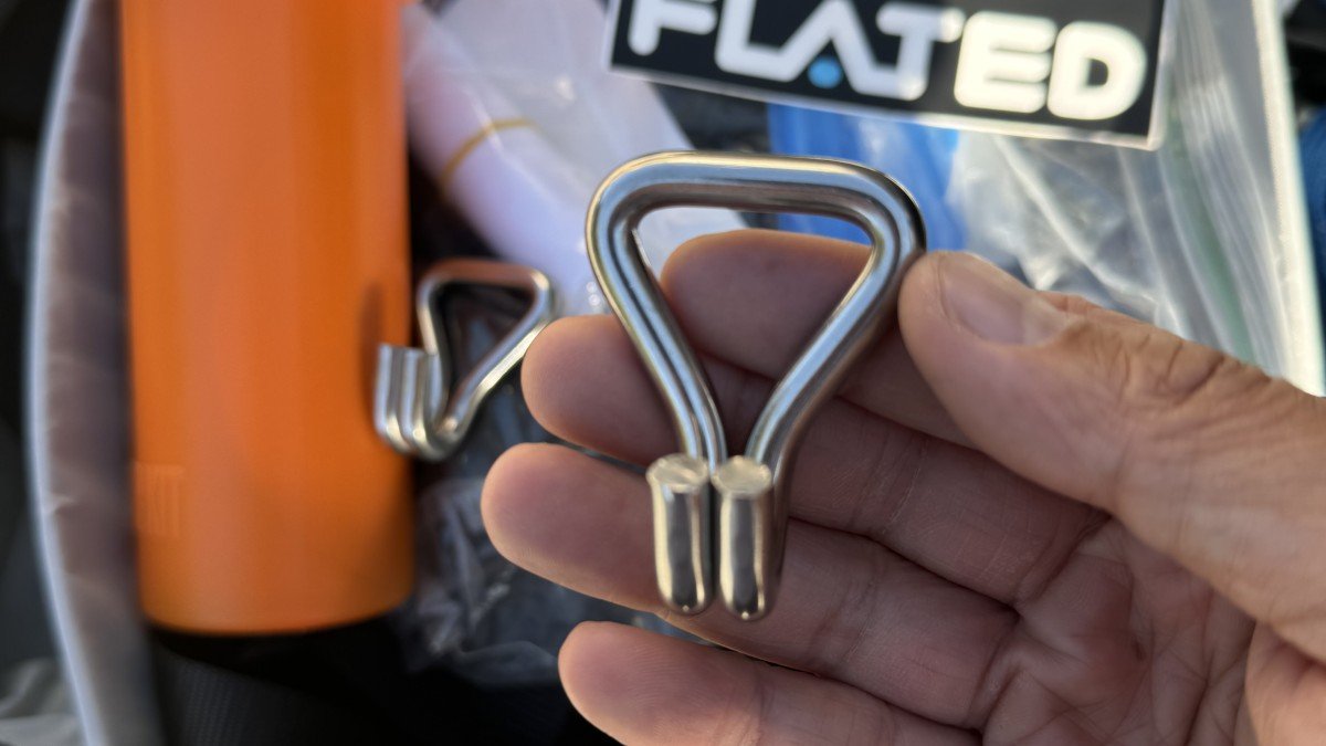2022 Rivian R1T metal d ring hardware