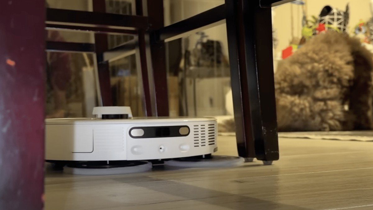 2024 MOVA P50 Pro Ultra under furniture cleaning