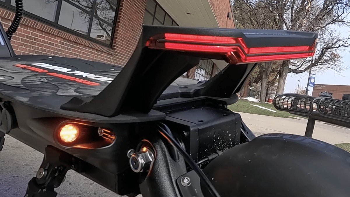 2025 Dualtron Victor Limited Rear Wing Detail