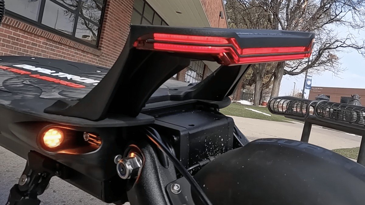 2025 Dualtron Victor Limited Rear Chassis View