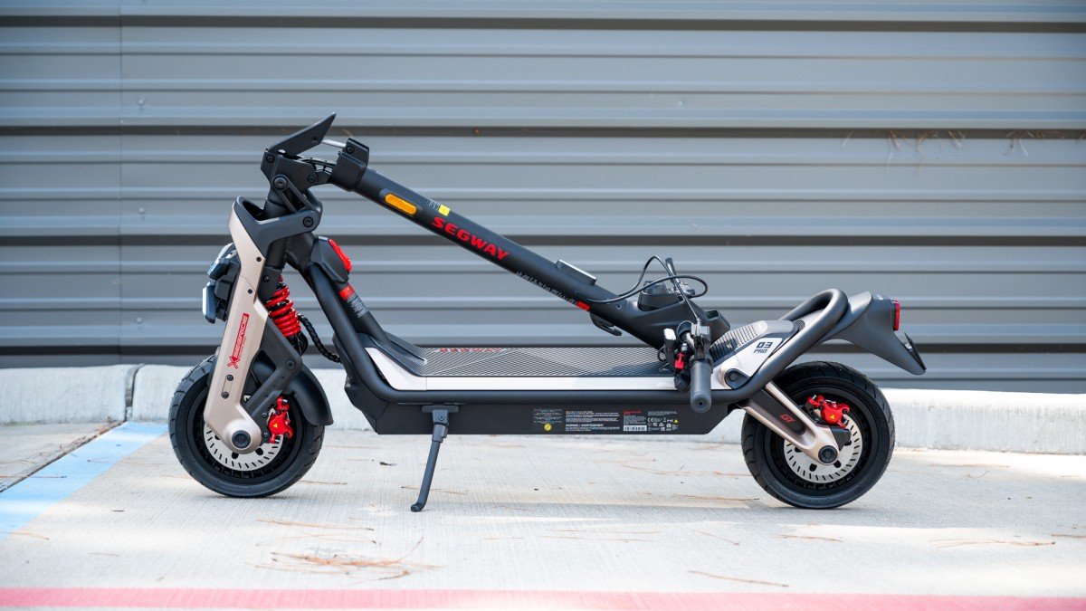 2024 Segway GT3 Pro folded scooter black