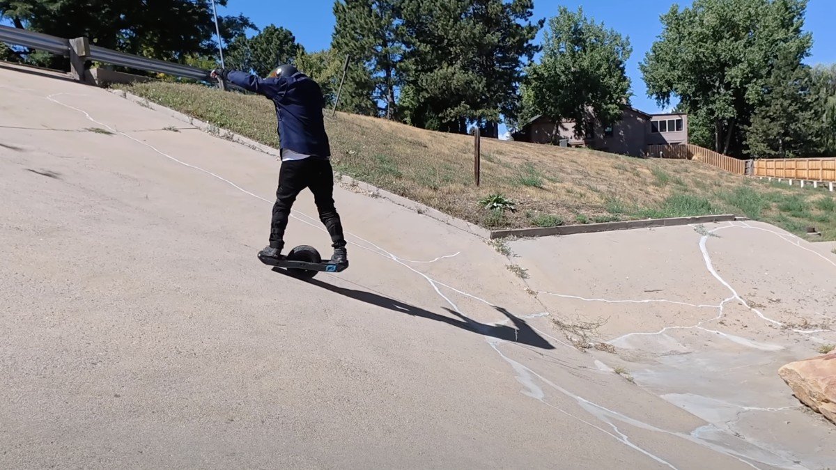 2024 Future Motion Onewheel GT S-Series Rally XL street riding profile