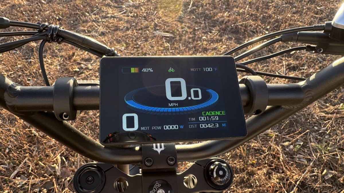 2026 Wired Ebikes Viper display