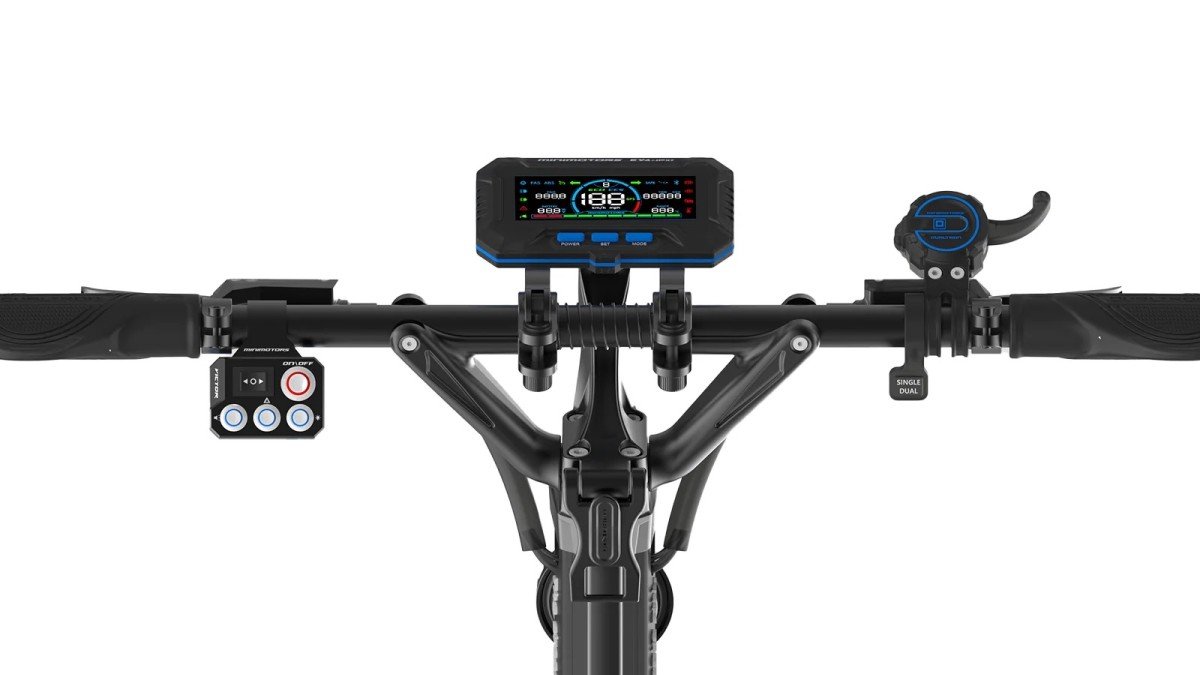 2025 Dualtron Victor Limited Handlebar Controls View