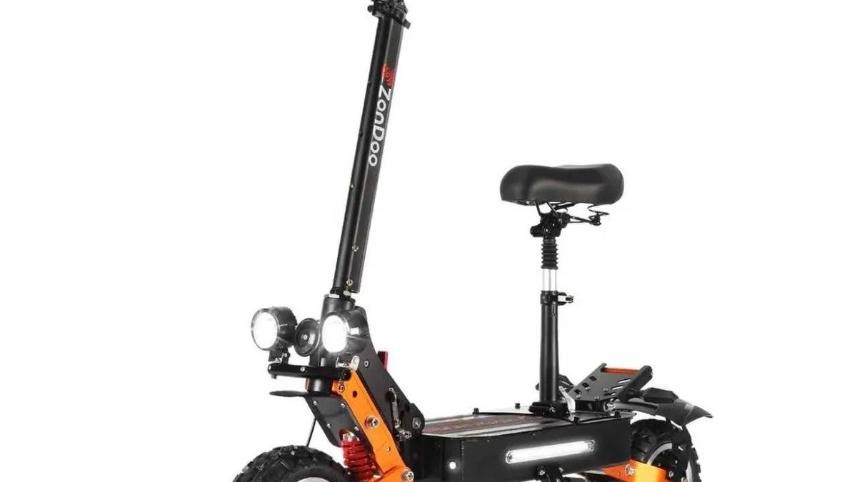 2023 Zondoo ZO01 Plus scooter seat profile