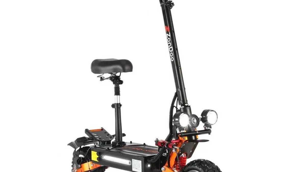 2023 Zondoo ZO01 Plus scooter seat front