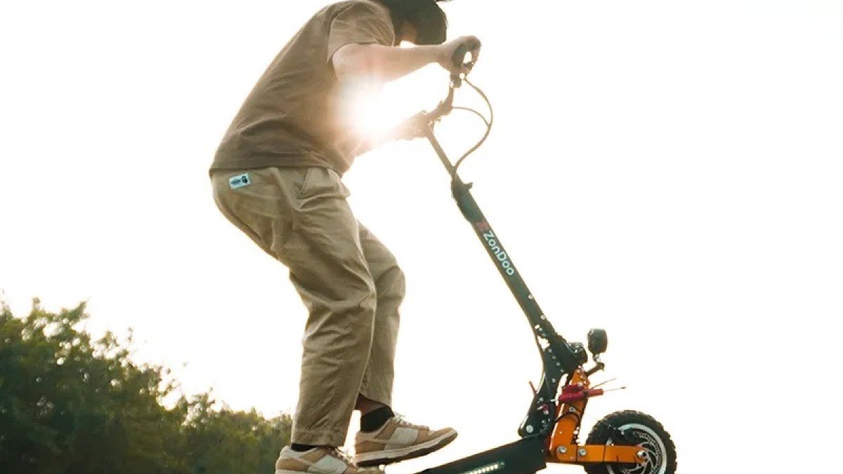 2023 Zondoo ZO01 Plus rider wheelie park