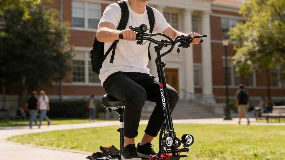 2023 Zondoo ZO01 Plus rider campus path