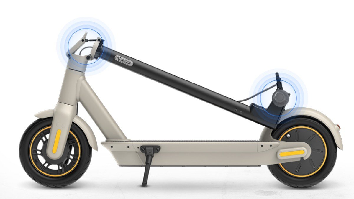 2020 Segway Max G30LP folded profile
