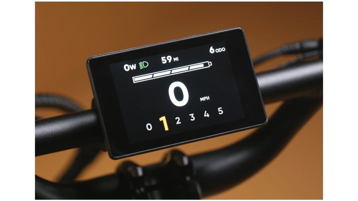 2024 Rad Power Bikes Radster Trail  color display