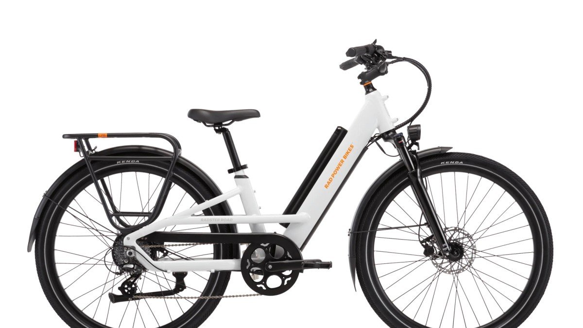 2024 Rad Power Bikes Radster Road white side profile