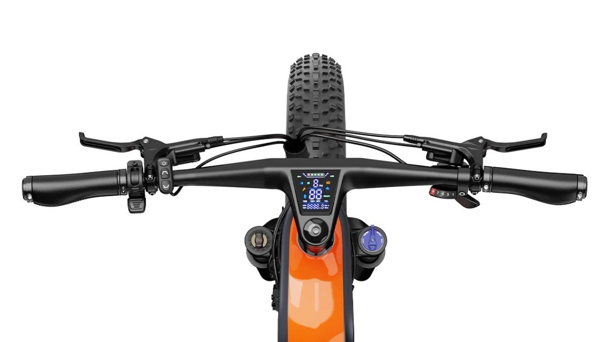 2024 Heybike Hero cockpit display profile