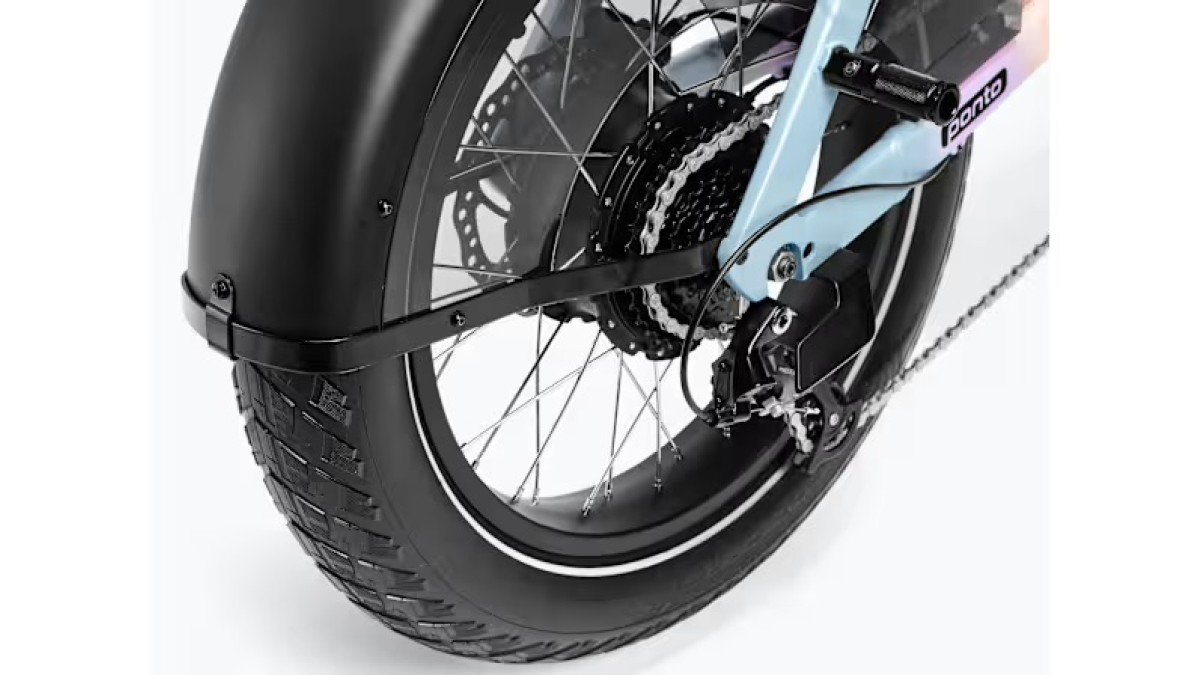 2023 Electra Ponto Go rear drivetrain detail