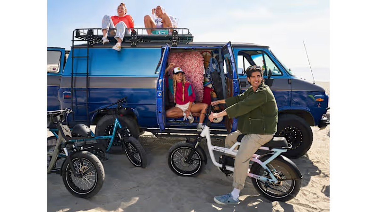 2023 Electra Ponto Go van life bikes