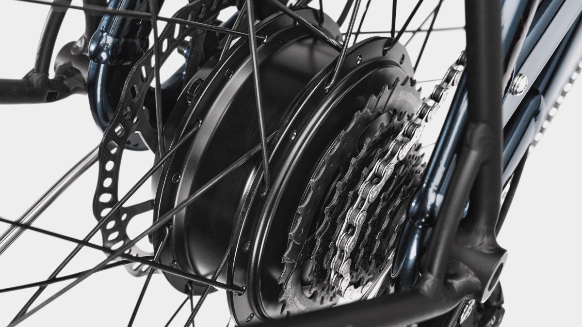 2024 Electra Townie Go rear hub detail