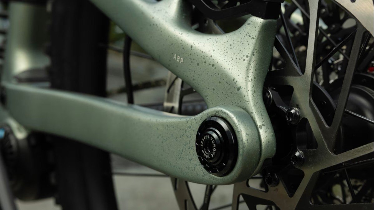 2024 Trek Fuel+ (LX) rear suspension pivot detail