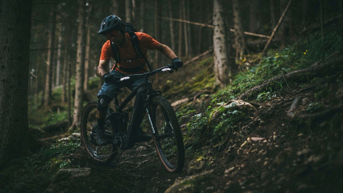 2024 Trek Rail + (9.9 XO) technical forest lifestyle